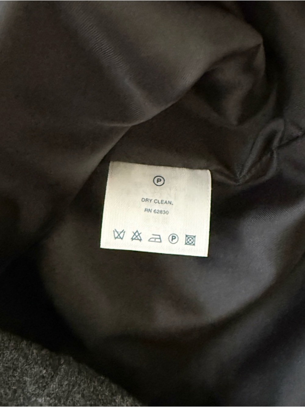 Lands' End Gray Double Breasted Wool Peacoat Size M - Picture 11 of 11